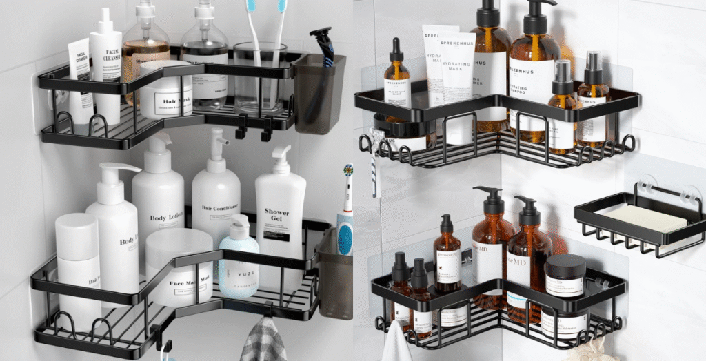 Best adhesive shower caddy