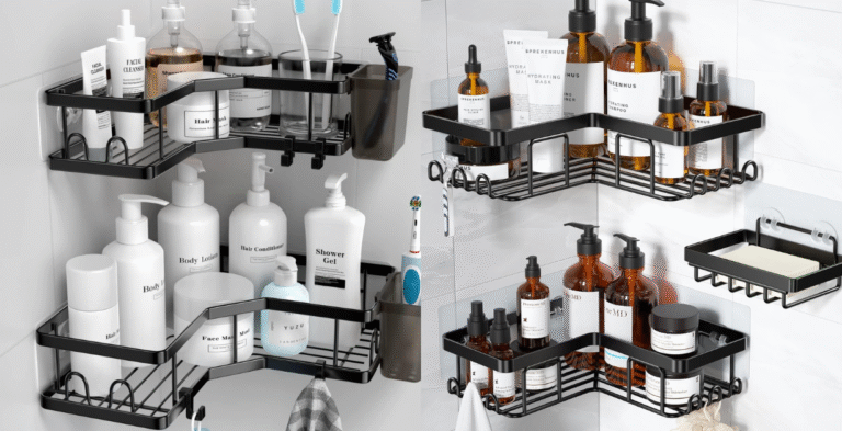 Best adhesive shower caddy